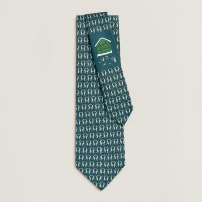 Green - Men's silk ties, bow ties and pocket squares | Hermès USA